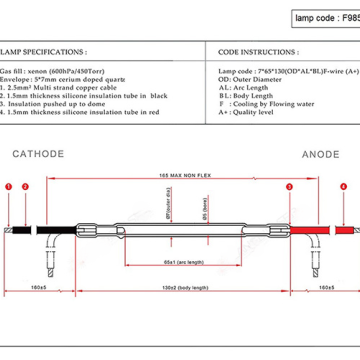 F985 IPL/SHR Lamp